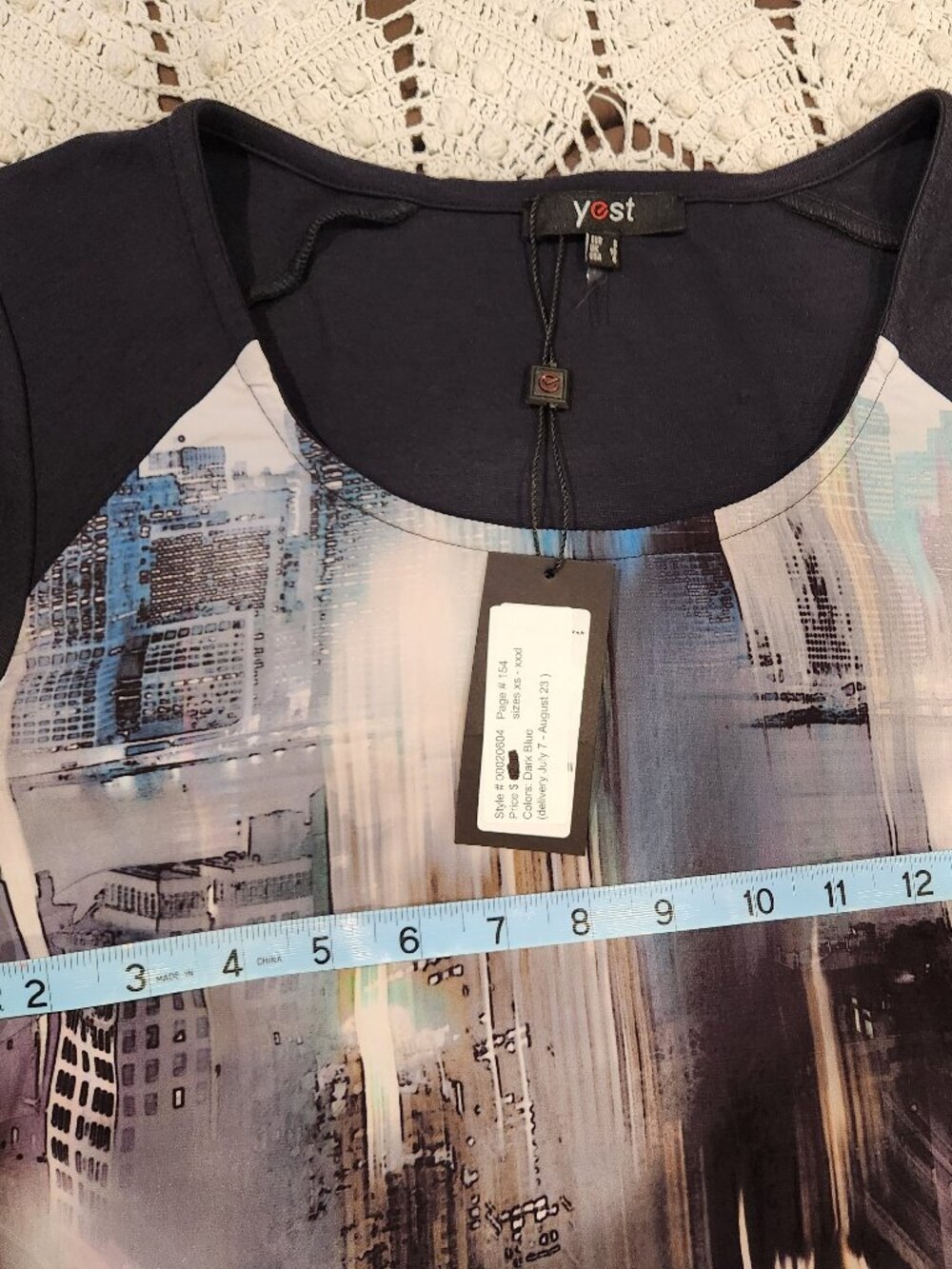 Cityscape Chic YEST 3/4 sleeved DRESS Women's Size 6 - Picture 6 of 9